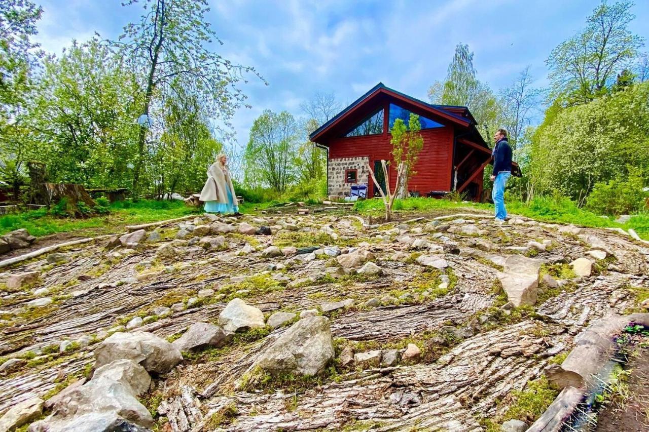 Romantic Spa Villa With Fireplace By The Lake Stjarnsund Екстер'єр фото